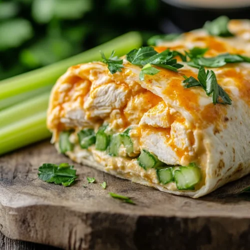 buffalo chicken wrap recipe