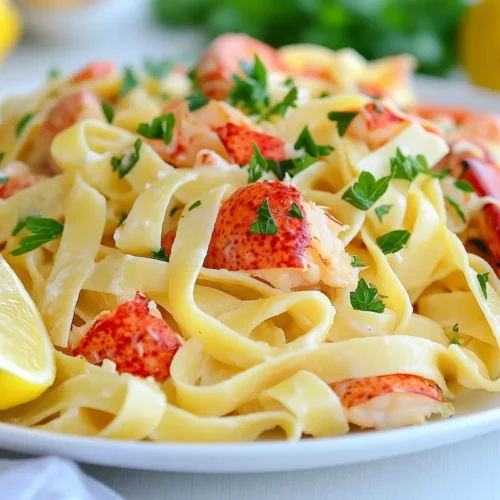 lobster pasta recipe